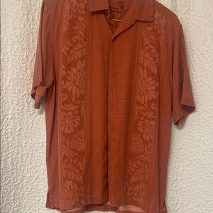 Tommy Bahama Brown Casual Button Down Shirt